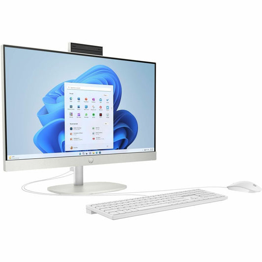 HP 24-cr0190 23.8” Touchscreen All-in-One Desktop — AMD Ryzen 7, 16GB RAM, 512GB SSD — Refurbished